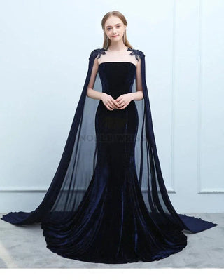 Long Crystal shoulder cape Wedding Cape Bridal Cloak Shawl Coat Chiffon Party Wrap Crystal Applqiued Shoulder Train Customized