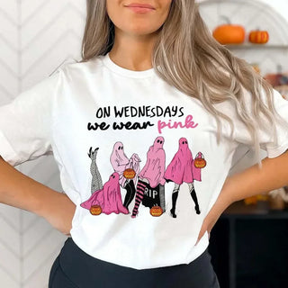 Halloween Cute Trend 90s Pattern T-Shirt Women's Fashion Short Sleeved Sweet T-Shirt Top Casual Loose Women's Printed T-Shirt