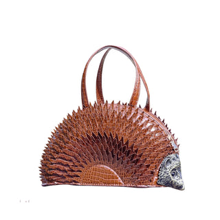 Armadillo Designer Animal Shaped Handbag