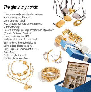 Devil's Eye Design Blue stones Stainless Steel 18K Gold Color