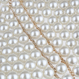 Pearl Body Chains Bra Fashion Adjustable Size Shoulder Necklaces Sexy Tops Chain Wedding Dress Pearls Shawl Body Jewelry