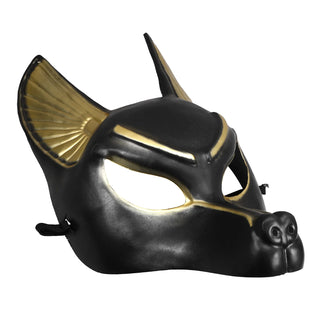Universal Halloween Anubis Mask Lovers Decor Prom Egyptian Costume Plastic Festival Adult Masks Party