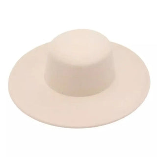 Hepburn Style Women Flatcap New French Elegant Flat-top Cap Dame Hat Retro Wide Brim Felt Hat Women