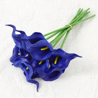 2/5Pieces Real Touch Calla Lily Romantic Artificial Flower Home Decoration Faux Flowers