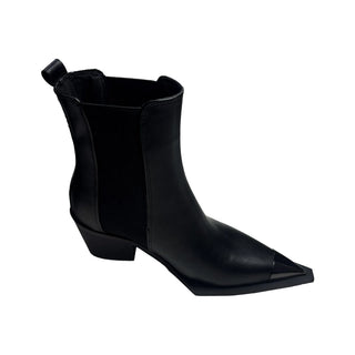 Slim Ankle Boots Fashion Elegant Pointed Toe Shoes Thin Women's Morder Short Booties big size 42 43 44
