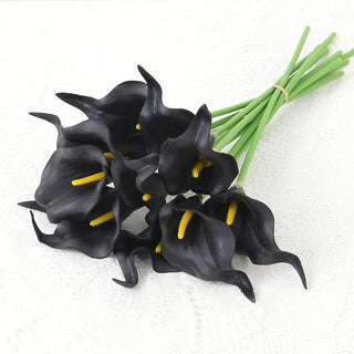 2/5Pieces Real Touch Calla Lily Romantic Artificial Flower Home Decoration Faux Flowers