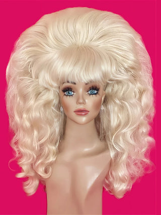 LADY BUNNY WIG: Beehive Wig, 1960s Wig, Costume Wig, Double-Stacked Drag Queen Wig/Styled Wig