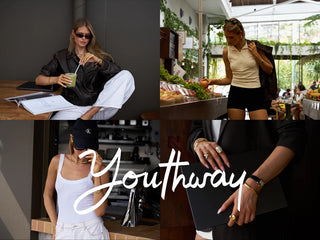 Devil's Eye Design Blue stones Stainless Steel 18K Gold Color