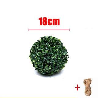 Ball Plant Topiary Faux Boxwood Decorative Balls for Backyard Balcony Garden Wedding Home Decor