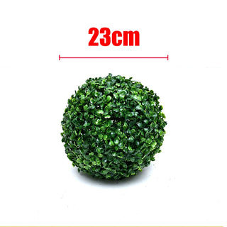 Ball Plant Topiary Faux Boxwood Decorative Balls for Backyard Balcony Garden Wedding Home Decor